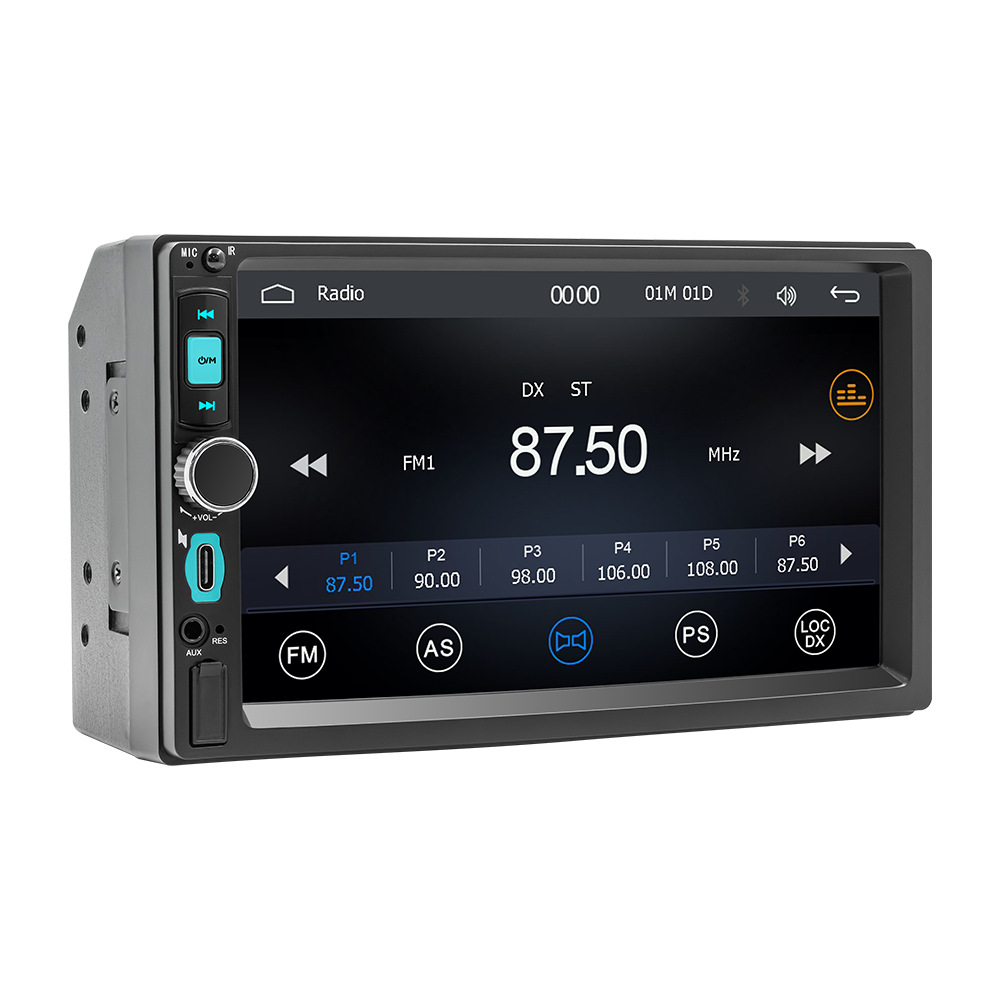 7 pulgadas Doble husillo reproductor MP5 coche interconexión inalámbrica carplay coche radio Bluetooth coche