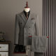 High-grade Striped Suit suit Slim-fit Casual Business plus size Workers' Suit Dress SJT9962-P285