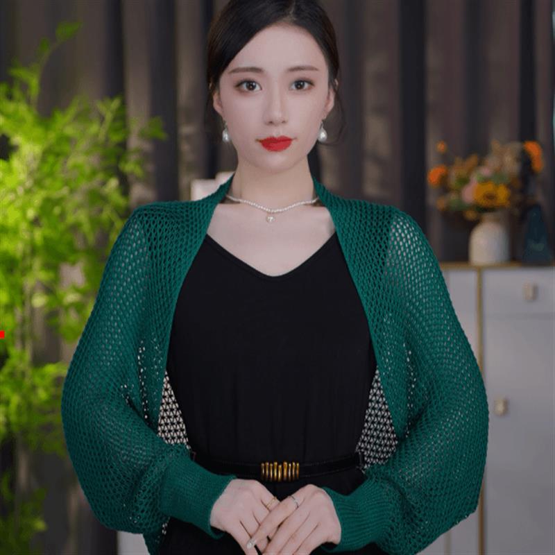 새로운 블렌디드 여름과 가을 니트 숄 다재다능한 스타일 패셔너블한 여성용 롱