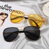 Trend fashionable retro metal sunglasses for beloved, 2021 collection, European style