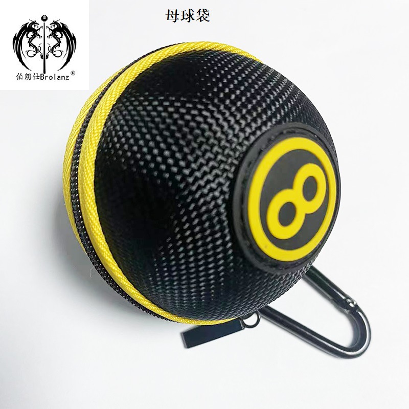 Suministros de billar bolsa de bola femenina titular de cue cabeza de cuero soporte de billar mesa de billar bolsa de billar