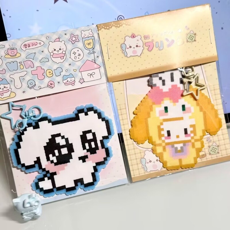 Pixelated Puppy Cartoon Backpack Cute Charm Keychain Acrylic Pendant Gift Student Bag Best Friend Accessory Pixelated Puppy Cartoon Backpack Cute Charm Keychain Acrylic Pendant Gift Student Bag Best Friend Accessory
