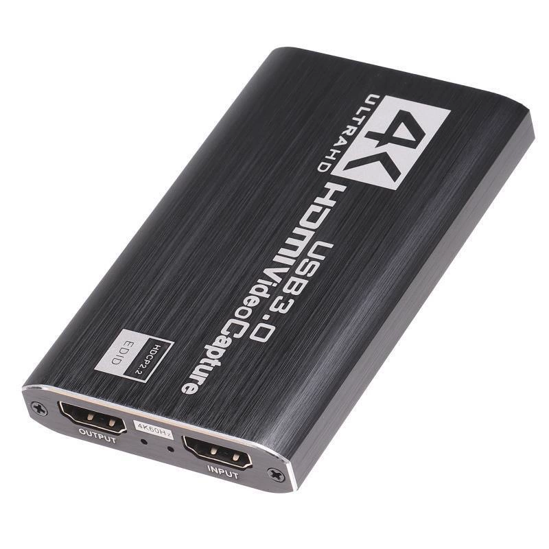 USB 3.0 карта захвата HDMI 4K для видеозахвата, карта для записи и трансляций, игровая карта захвата 1080P