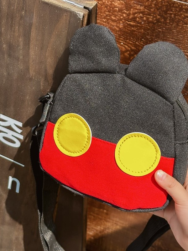 Bolsos de lona de dibujos animados lindos japoneses para niños, bolsas de cambio para niños divertidos, bolsas de ocio para estudiantes de hombro único