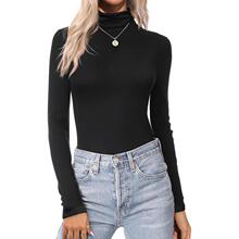 L 90426 High Neck Slim Fit Top ���I��������� �W���羳