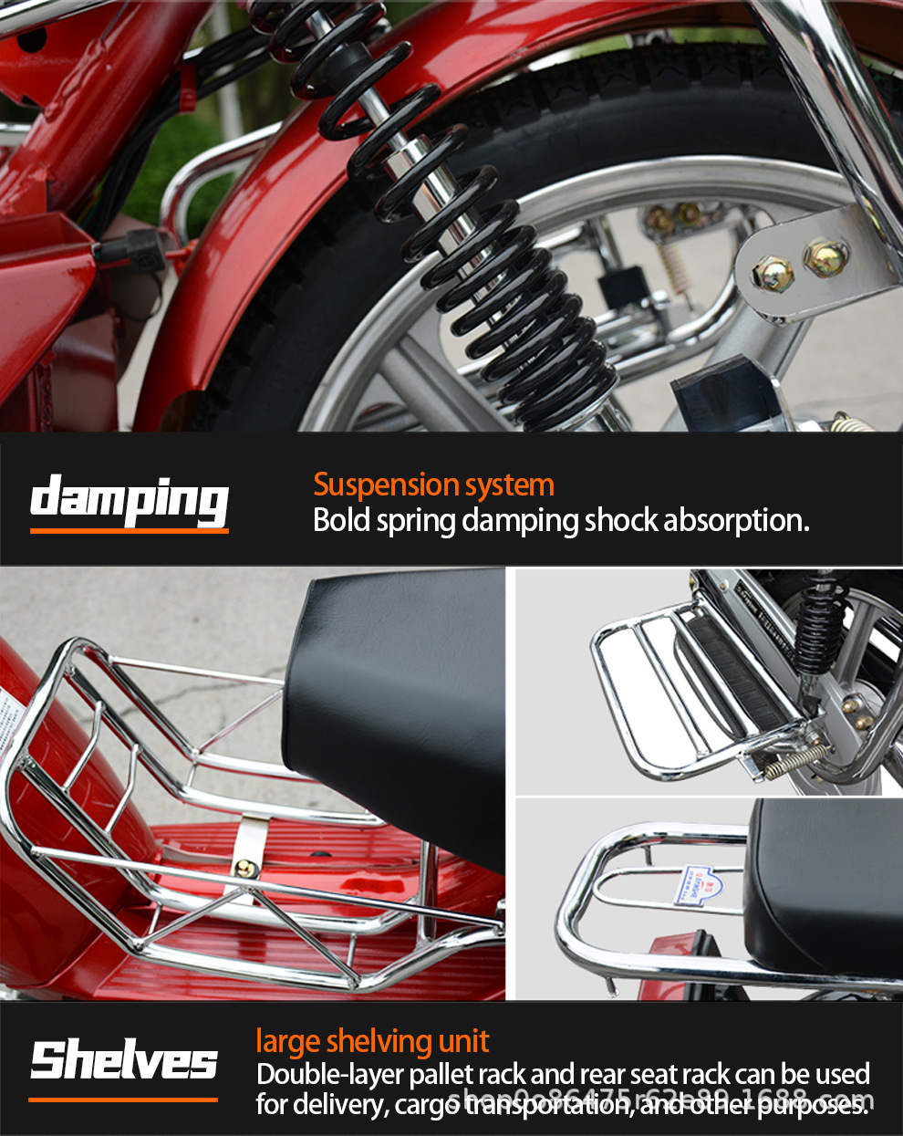 Brand New Jianshe Curved Beam Motorcycle 110Cc, Two-Wheeled Lightweight Retro Two-Wheeled Motorcycle for Grocery Shopping and Work Clothing