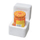 Glass bottle old dopted mother chili sauce foam packaging bean curd square round anti-fall foam box express special