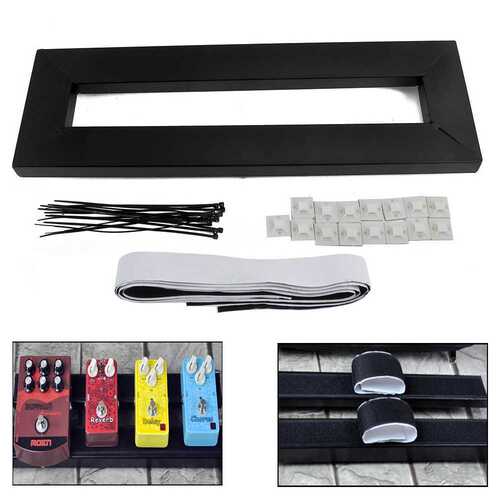 Trumpet Effect Track Board Electric Guitar Single Piece Paste Board Bracket With Storage Bag Musical Instrument Accessories