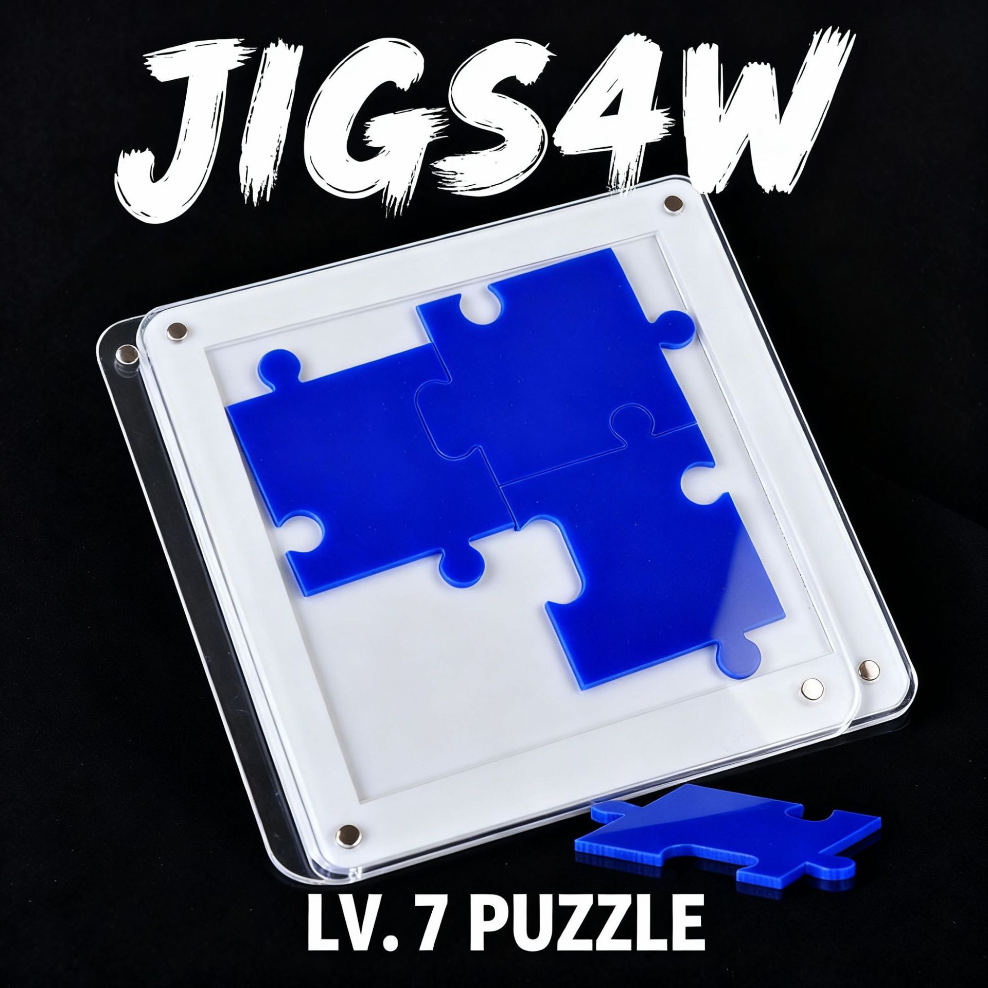 4-piece puzzle brain-burning puzzle puzzle box puzzle board game GM with seven levels of difficulty logical thinking