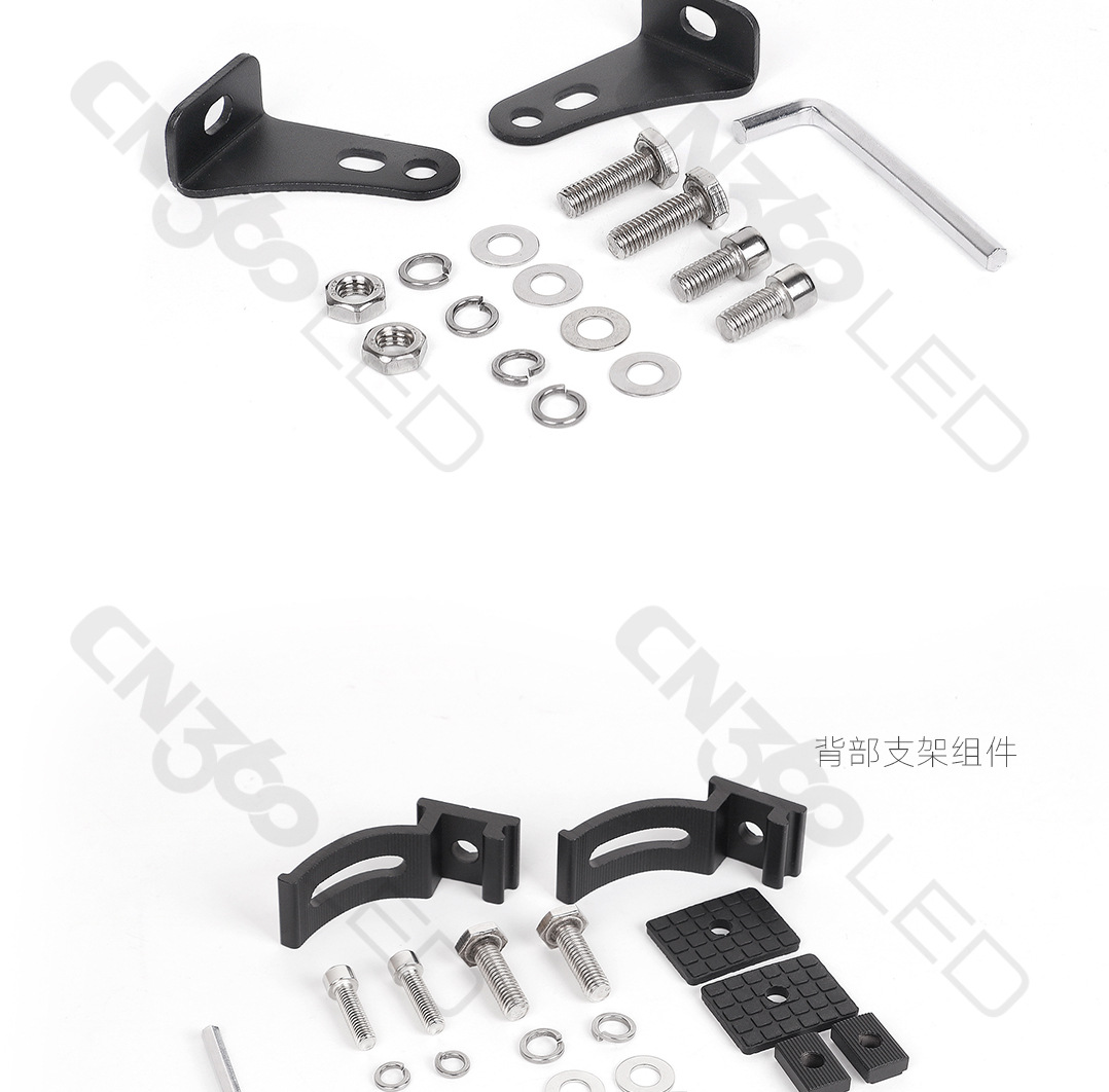 Cn360 49 Models of Long Strip Led Work Lights with High Power, Suitable for Retrofitting on Car Roof, Front Grille, Front Bumper, and Engine Hood