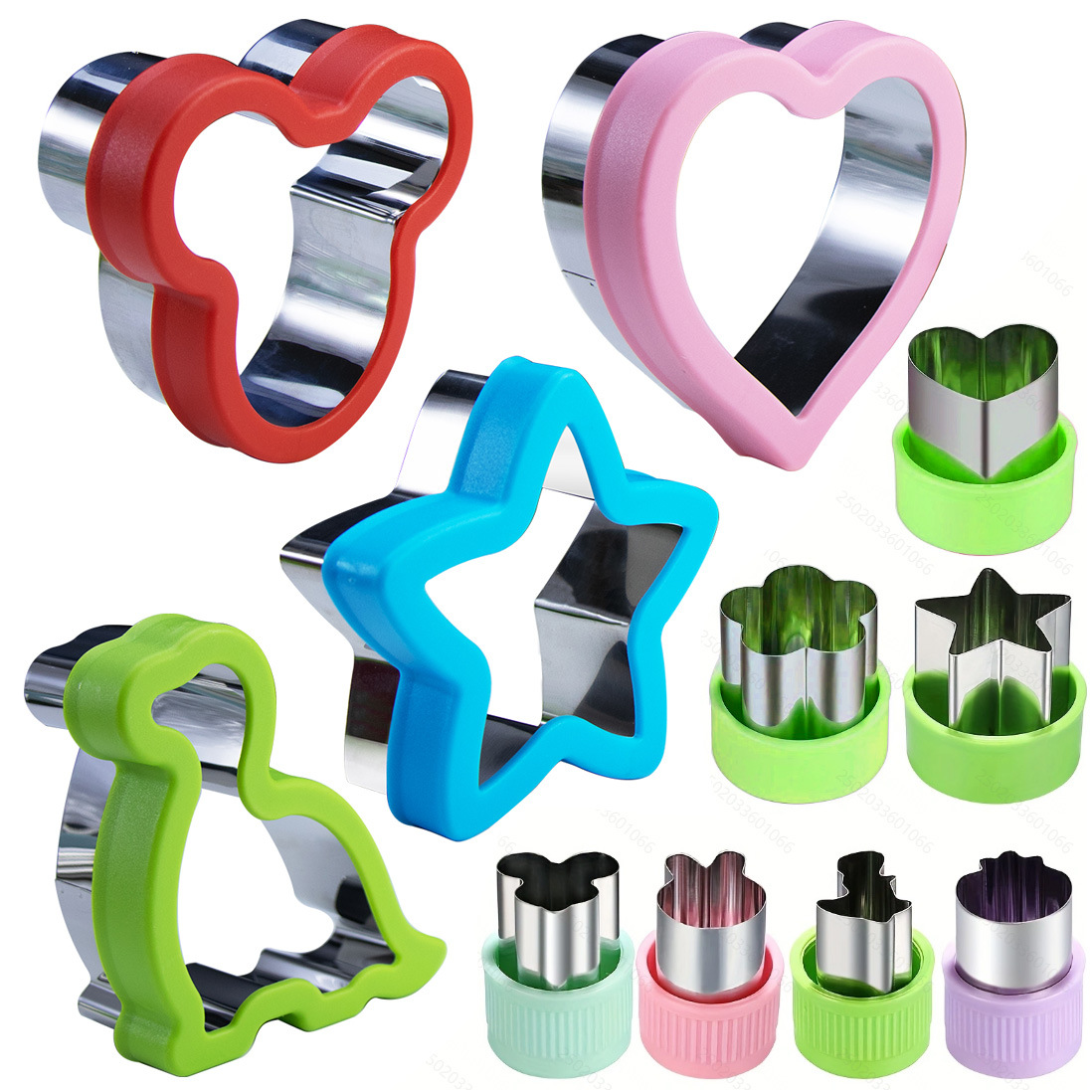 Butterfly face Stainless steel Sandwich Cutters bread mould Vegetables fruit Embossing Pasta tool