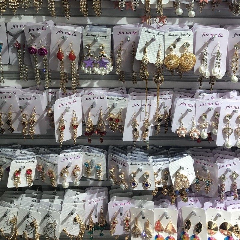 女士耳坠 长耳坠 耳夹钻耳坠耳钉两元店饰品百货货源|undefined
