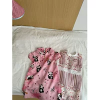 Корейская детская одежда Baby Hanfu платье для девочек летняя новая детская новая китайская панда с принтом cheongsam юбка