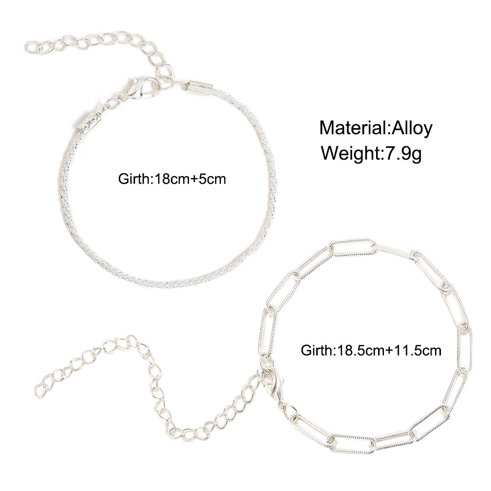 Geometric Fashion Alloy Bracelets Wholesale display picture 1