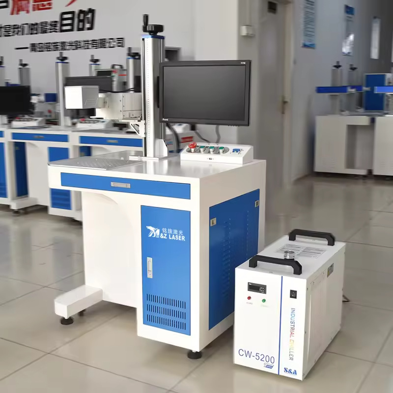 Máquina de grabado láser portátil de escritorio de 30W, letrero de estacionamiento, vajilla, termo, máquina de marcado láser, puesto de emprendimiento