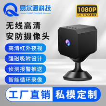 F1高清摄像头工厂私模1080p移动智能追踪广角夜视家用安防摄像机