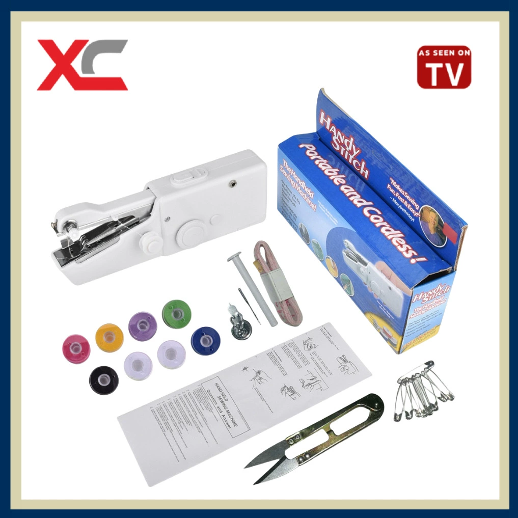 HandyStitch портативная электрическая швейная машина мини швейная машина TV горячие продажи трансграничный спот