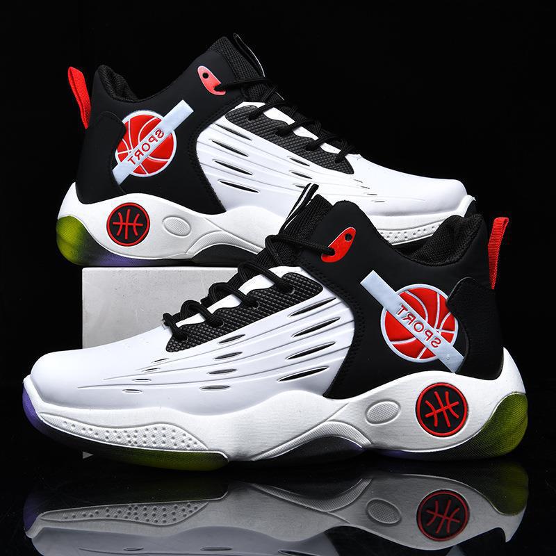 Breathable trend basketball shoes platform