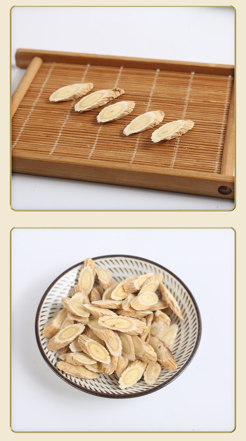 Dried Astragalus from Min County, Gansu, Chinese Medicinal Herb, North Astragalus Slices, Large Pieces of Raw Astragalus, Bulk Supply, Ready Stock, Astragalus Tea detail image