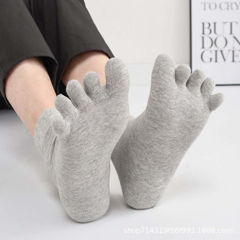 エレガントな五本指ソックス、ひび割れ防止ソックス、かかと型、かかとが乾燥してひび割れるのを防ぐ、指が分かれたソックス、足のひび割れ防止、ビジネススタイル