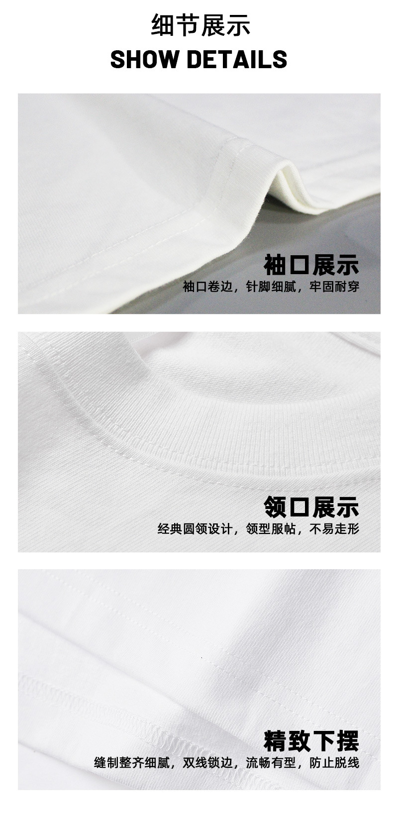 oversize落肩T恤中国牡丹龙纹嘻哈情侣款街头国潮男女同款短袖