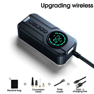 【Yx1819】Cross-Border Car Air Pump, Hava nasosu - yx1819s-air-pump-wireless-neutral-english-version