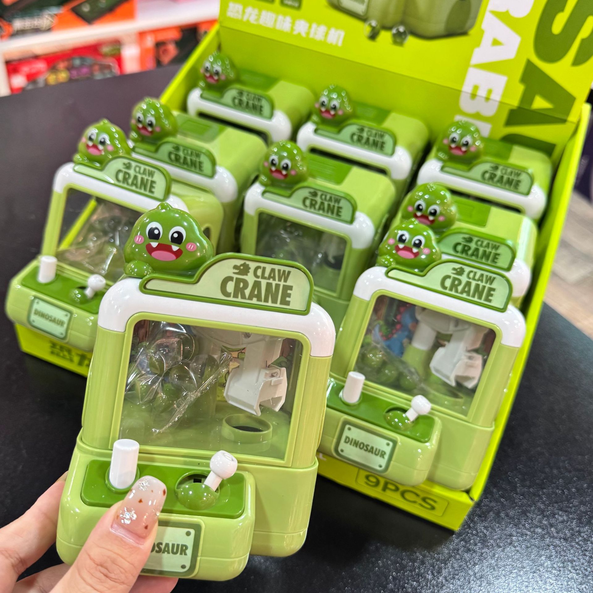 商超专供恐龙趣味夹球机桌游投篮机儿童抓抓乐过家家玩具招生礼物