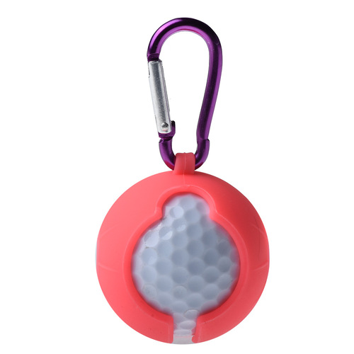 Golf silicone ball cover, environmentally friendly golf ball protective cover, golf ball jacket that can hang a single ball