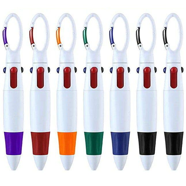 Usar pluma de color pluma regalo a juego Oficina colorido cepillo preguntas papelería exposición personalizada publicidad contabilidad bolígrafo