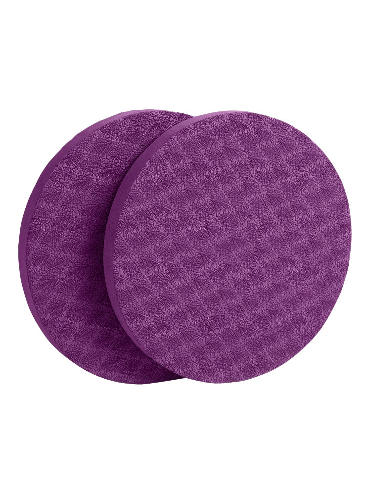 Р Round yoga tablet auxiliary support pad portable small block sports balance protects the elbow and knee -to -knee pair of anti -slip