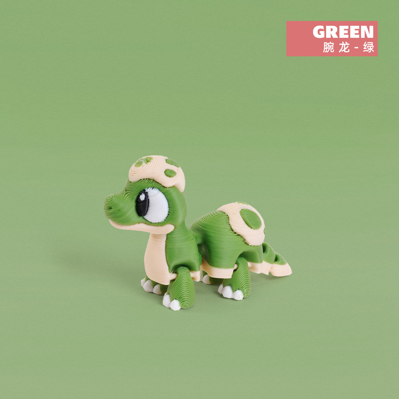 スポット 3D プリントマルチカラーアマゾンクロスボーダー卵殻小さな恐竜クリエイティブ恐竜装飾品手作りギフト装飾品バッチ|undefined