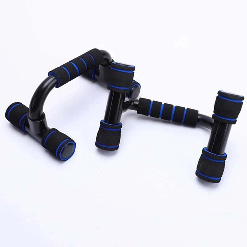 Push-up Support Rack I-Shape, High-Strength PP with PVC Foam Grip, Non-Slip, 200 kg Capacity
