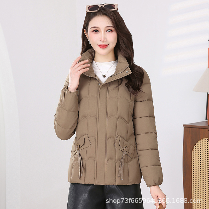 韩版羽绒棉服冬季2025年新款爆款宽松短款小个子加厚女式棉衣外套|undefined