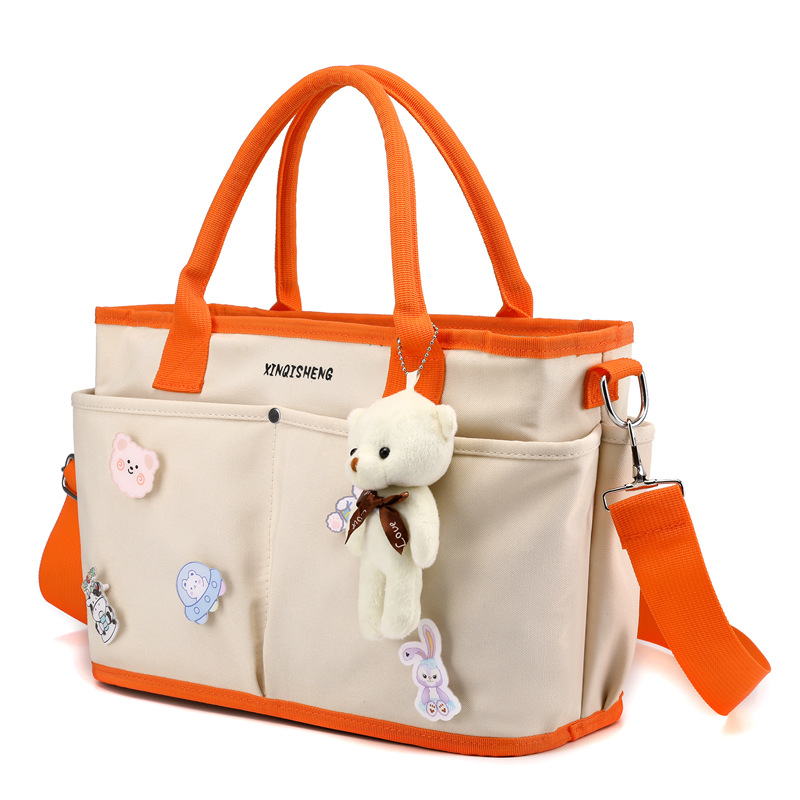 Mother and Baby Bag for Going Out Mother Bag for Baoma Large Capacity Portable Handbag for Going Out Baby Storage Trailer Mommy Bag