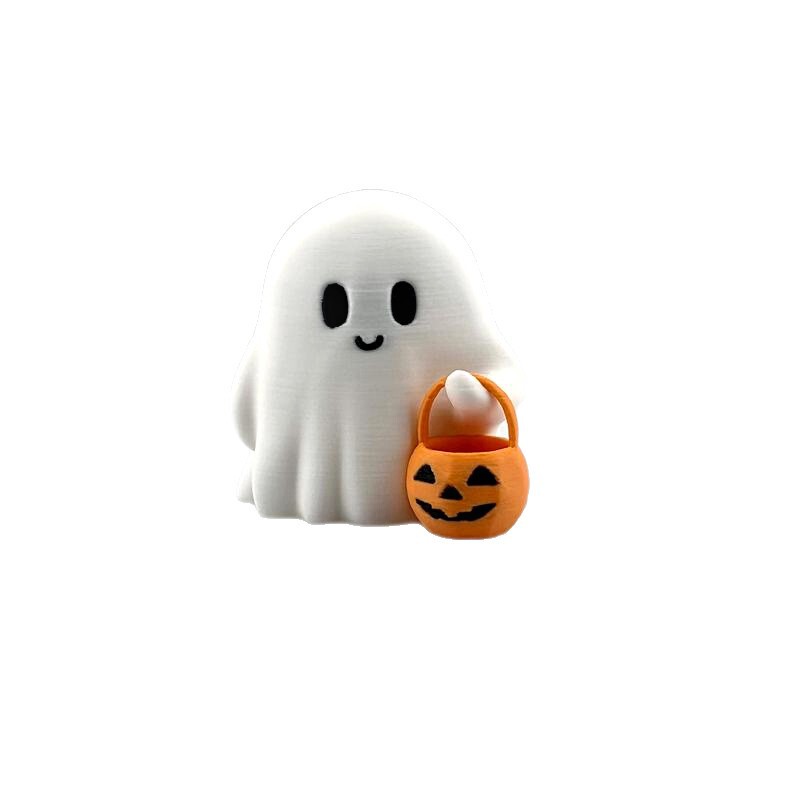 国境を越えた人気の 3D プリントハロウィン小さなゴーストカボチャオーナメントクリエイティブホームデコレーションかわいいホリデーギフト|undefined