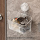 Cosmetic shower gel shampoo bathroom supplies storage multifunctional non-perforated bathroom suction cup storage rack wholesale