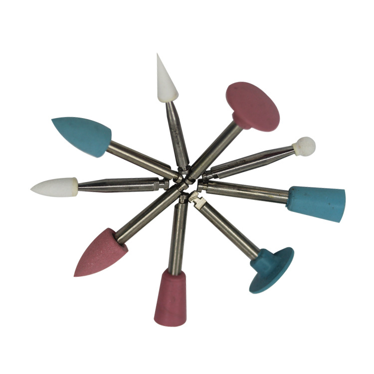 Material dental RA0309 luz curado dental traje de pulido resina pieza mano baja velocidad cabeza molienda