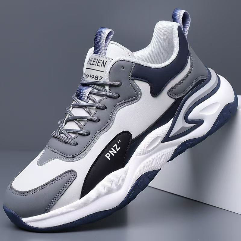 2025 Autumn Men's Shoes New Breathable Youth Sports Shoes Men's Trendy Versatile Thick-Soled Casual Dad Shoes 2025 Autumn Men's Shoes New Breathable Youth Sports Shoes Men's Trendy Versatile Thick-Soled Casual Dad Shoes