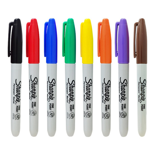 American Sharpie Three-Forty 30001 Oil Markers Bulk Industrial Large Capacity Colorful Oil-Based Marker