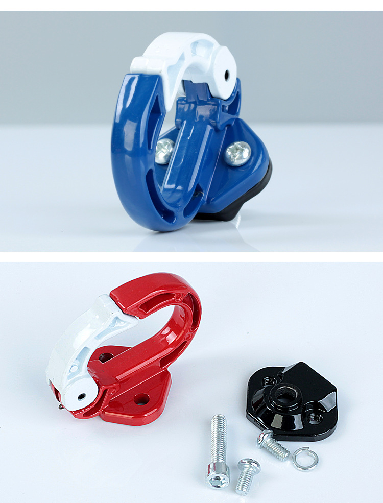 Electric Vehicle Motorcycle Aluminum Alloy Front Hook Ghost Fire Moped Multi-Functional Modified Bumper Hook Accessories