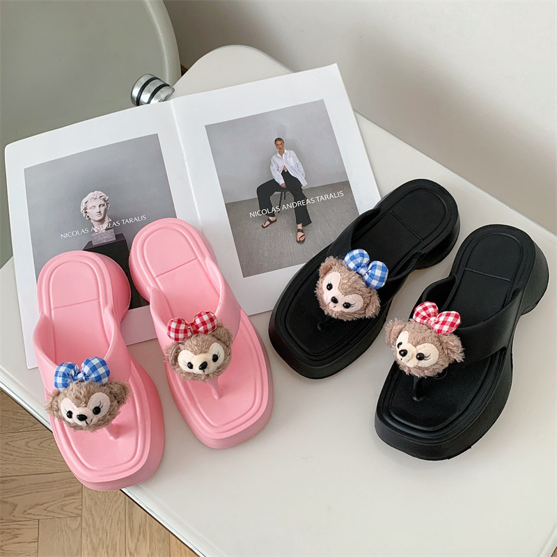 mule wedge heel platform