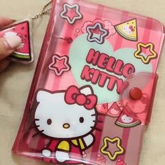ハローキティ猫ルーズリーフB6超厚アニメかわいい学生手帳ソフトカバー防水カバーノート