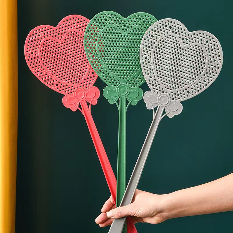 Manufacturer's direct supply of Xipai 8910 plastic fly swatter, long handle fly swatter, fly killing swatter, drop resistant and flexible mosquito and fly swatter