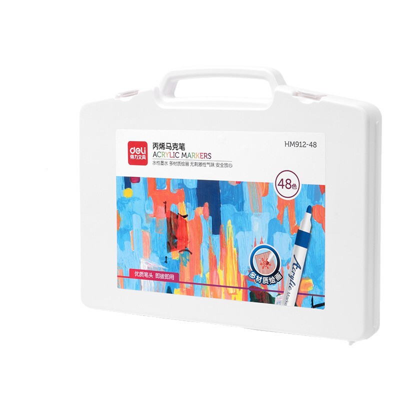 有力アクリルマーク水性インク異臭のない学生水彩ペン防水速乾児童絵画ペン卸売り|undefined
