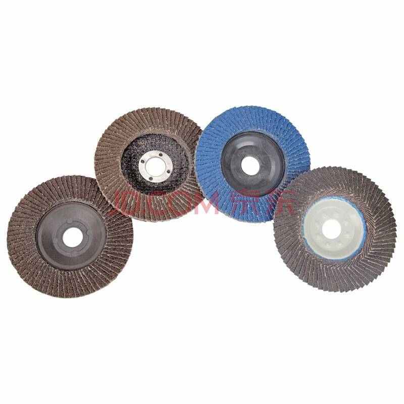 锋耐 抛光片千叶片不锈钢木材砂布轮百叶轮打磨片角磨机弹性磨盘(