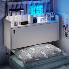 床上桌宿舍悬空电脑桌大学生上下铺寝室神器可折叠书桌学习桌子