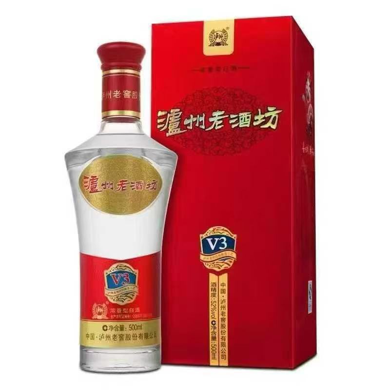 实力厂家泸州老酒坊 38、52度纯粮浓香型白酒 整箱六瓶量大优惠