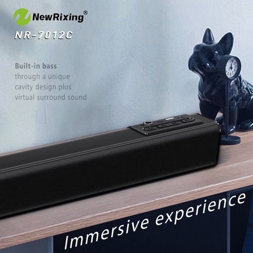 Bar sound bar Bluetooth speaker home theater wall-mounted TV long soundbar soundbar with microphone