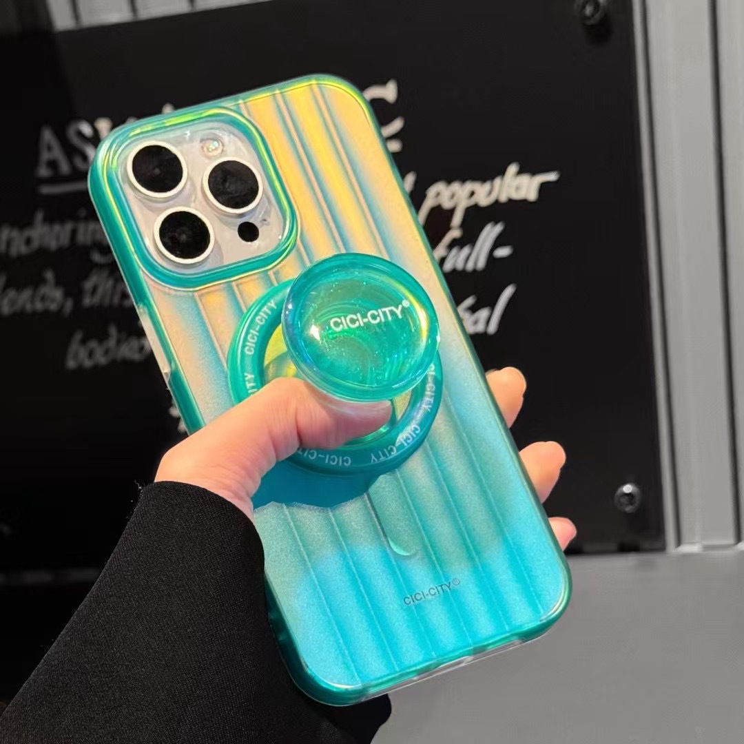 Summer dopamina Aurora soporte magnético para iPhone16 Apple 15ProMax funda para teléfono móvil 14 nuevo 13