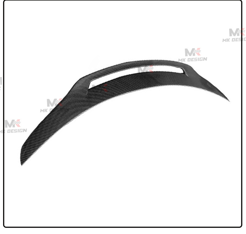 Suitable for 2015+ Mercedes-Benz C-Class W205 Carbon Fiber Modified Gt Style Rear Wing Spoiler Top Wing Fixed Wing